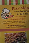 Pizz'aldo menu