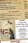 Cafe Des Sports menu