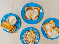 Roti Bakar Nasi Lemak food