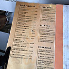 Casal Do Cabildo menu