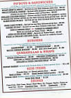 Chuck Wagon Grill menu