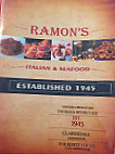 Ramon's menu