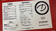 D's Pizza Pasta Subs menu