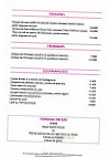 Le Bistrot By Cave Croisette menu