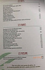 Brasserie La Renaissance menu