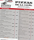 La Goël menu