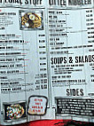 Mel's Diner menu