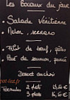 Pâtisserie Poirier menu