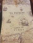 El Patrón menu