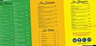 Le Bellagio menu