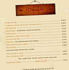 La Plancha menu