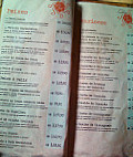 Cabana Do Sol Ponta Do Farol menu