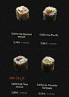 Sushi Shop menu