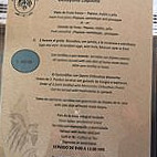 El Zopilote menu