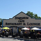 Symposium Cafe Restaurant & Lounge outside