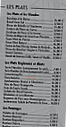 RESTAURANT WINSTUB AU CYGNE menu