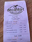 Decanta-t Degustacion Gourmet menu
