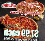 Papa John's Pizza food