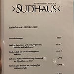 Sudhaus menu