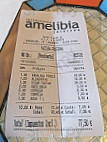 Amelibia menu