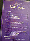 El Vaticano menu