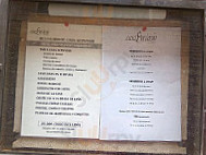 Casa Gervasio menu