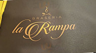 La Rampa menu