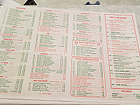Hunan K menu