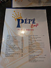 Pepe Cafe menu