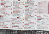 La Porto Italiano menu