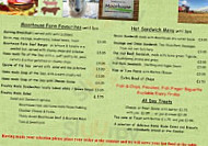 Moorhouse Farm Shop menu