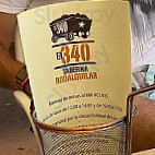 El 340 Taberna menu