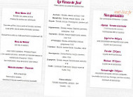 La Guinguette Du Vieux Moulin menu