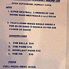 Stack'd Sandwich Pizza menu