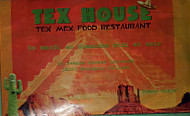 Tex House menu