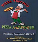 Pizza Tintino menu