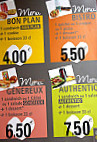 La Mie Câline menu