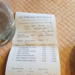 La Taberna Del Mercat Speisekarte