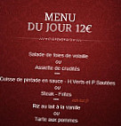 Le Kitch menu