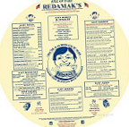 Redamak's Tavern menu