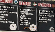 Planète Sandwich menu