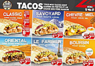 Tacos Boulevard menu