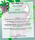 Village Grill menu