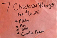 Charlie's Tavern menu