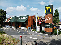 McDonald`s outside