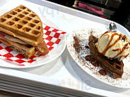 Amore’s Cafe Waffles food