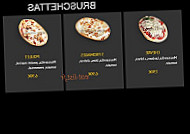 Pizza Presto menu