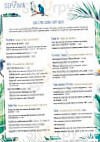 Septima Food Panoramic Drinks menu