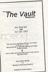 The Vault menu