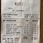 Otoro By Rizzi menu